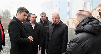 Ordu Valisi Erol, afetzede konutlarında inceleme yaptı