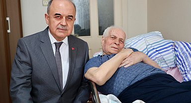 Ordu Valisi Erol, gazeteci Gülen'i ziyaret etti