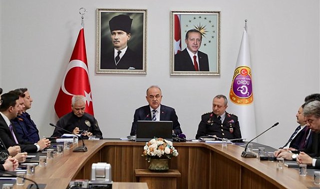 Ordu Valisi Erol: Suç oranlarımız düşüyor, aydınlatma oranlarımız artıyor