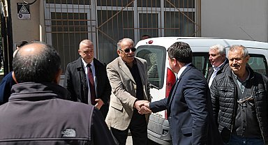 Osmangazi Belediye Başkanı Aydın, Fatih Mahallesi'ni ziyaret etti