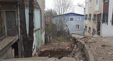 Osmangazi'de metruk binaların yıkım çalışmaları sürdürülüyor