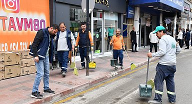 Osmaniye'de temizlik çalışmaları gerçekleştiriliyor