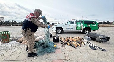 Şanlıurfa'da kaçak balık avcılığını önlemeye yönelik denetimler sürdürülüyor