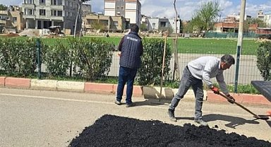 Siirt'te şehir genelinde bakım ve onarım çalışmaları sürüyor