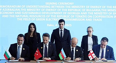 Türkiye, Bulgaristan, Azerbaycan ve Gürcistan arasında enerji alanında anlaşma