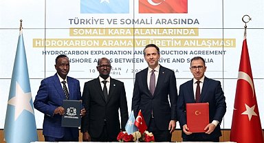 Türkiye Petrolleri Anonim Ortaklığı ile Somali Petrol İdaresi arasında anlaşma imzalandı