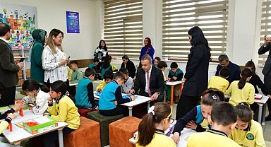 Vali Çiçek’ten İnönü İlkokulu'na ziyaret