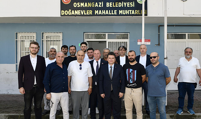 Başkan Aydın, Doğanevler Mahallesi sakinleriyle buluştu