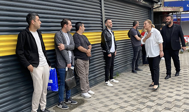 Başkan Hürriyet’ten işçilere destek ziyareti