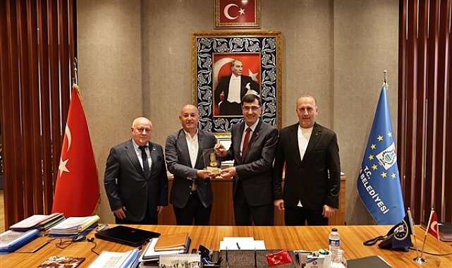 Başkan Kahveci, Gostivar heyetini ağırladı