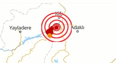Bingöl'de deprem