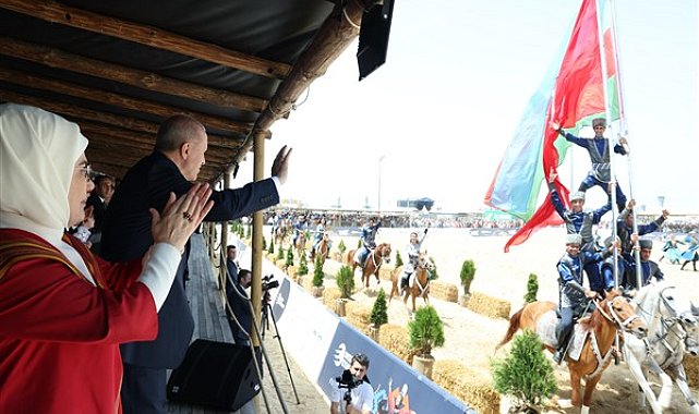 Cumhurbaşkanı Erdoğan, 7. Etnospor Kültür Festivali’ni ziyaret etti