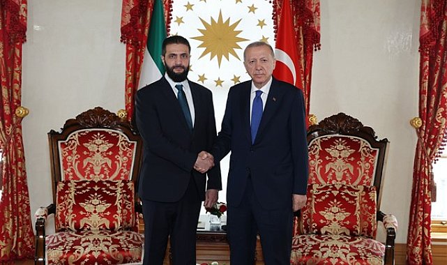 Cumhurbaşkanı Erdoğan, Suriye Cumhurbaşkanı Şara ile görüştü