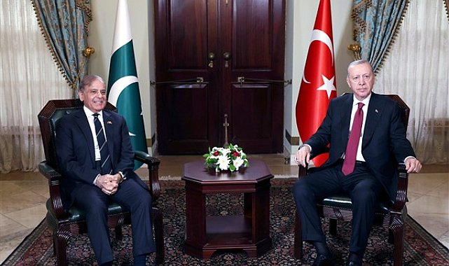 Erdoğan ve Şerif, Türkiye-Pakistan ilişkilerini ele aldı