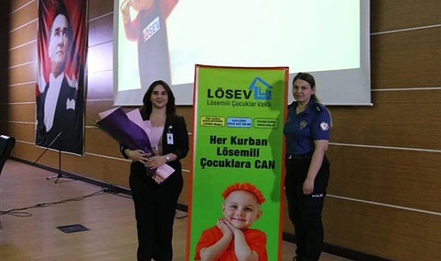 Erzincan Emniyet Müdürlüğü personeline LÖSEV bilgilendirme semineri