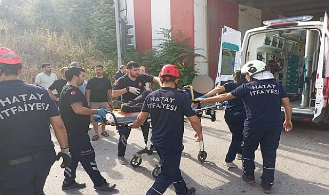 Hatay'ın Dörtyol ilçesinde trafik kazası