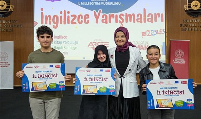 Karaman’da ortaokul düzeyindeki İngilizce yarışmaları finali gerçekleştirildi