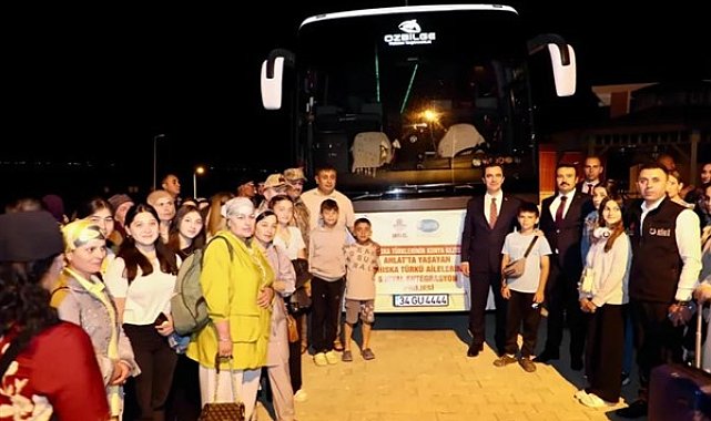 Ahıskalı Türk soydaşlar Konya'ya uğurlandı