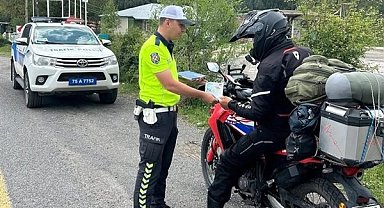 Ardahan’da sürücülere güvenli sürüş uyarısı