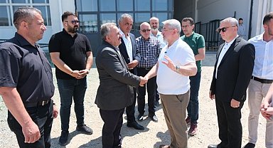 Başkan Aşgın: Kanalizasyon ve su hattını biz tamamlayacağız