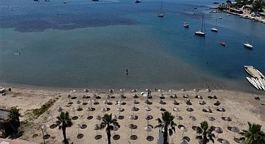 Bodrum’da halk plajları, yaz sezonuna hazır