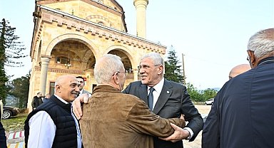 Dervişoğlu, bayram namazını Kabakdağı Köyü’nde kıldı