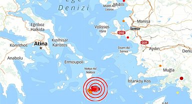 Ege Denizi’nde deprem
