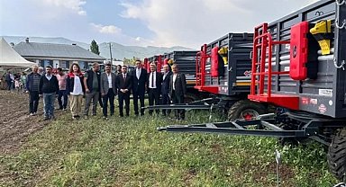 Erzurum’da 86 Parça Tarım Makinesi teslim edildi