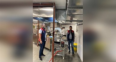 Giresun’da itfaiye ekipleri işyerlerinde yangın denetimi yaptı
