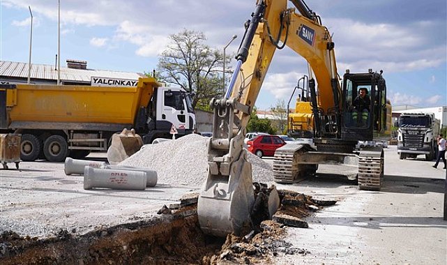 Karacaören Sanayi Sitesi’nin altyapısı yenileniyor