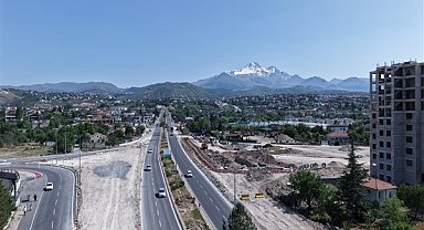 Kayseri’de yeni kavşak projesi çalışmaları başladı