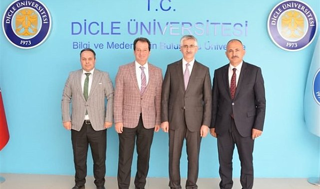 Milli Eğitim Bakan Yardımcısı Nazif Yılmaz'dan Dicle Üniversitesi’ne ziyaret