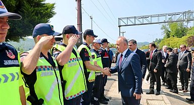 Ordu Valisi Erol'dan Kurban Bayramı ziyaretleri