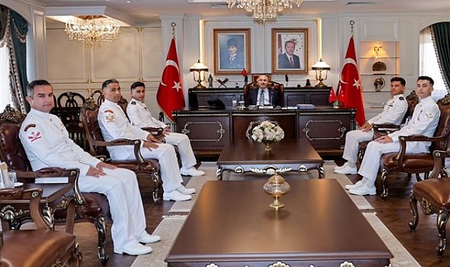 Sahil Güvenlik Komutanlığı'ndan, Vali Köşger’e ziyaret