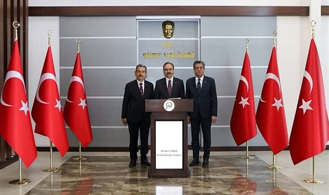 Şırnak protokolünden Siirt Valisi Kızılkaya’ya ziyaret