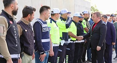 Vali Aydoğdu ve protokol üyeleri bayramda uygulama noktalarını ziyaret etti