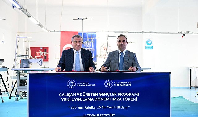 Bakan Kacır: 100 yeni fabrika, 10 bin yeni istihdam