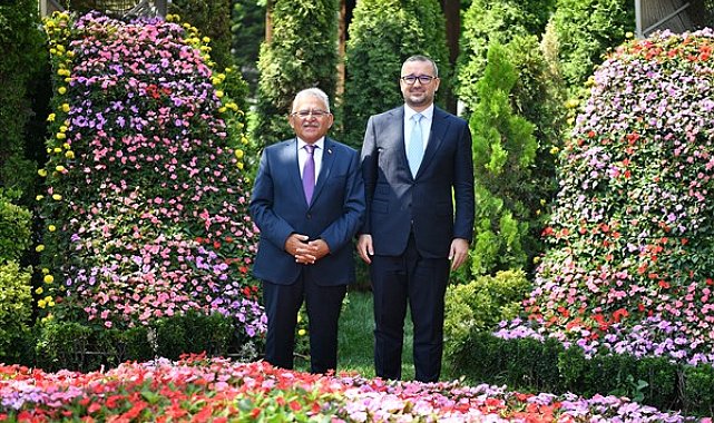Başkan Büyükkılıç, Merkez Bankası Başkanı Karahan'ı ağırladı
