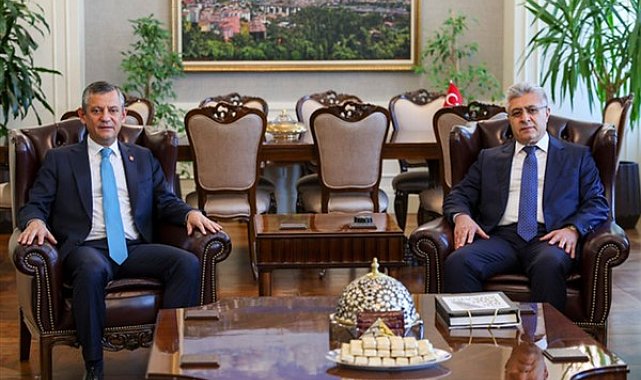 CHP Genel Başkanı Özel, Yargıtay Cumhuriyet Başsavcısı Şentürk’ü ziyaret etti