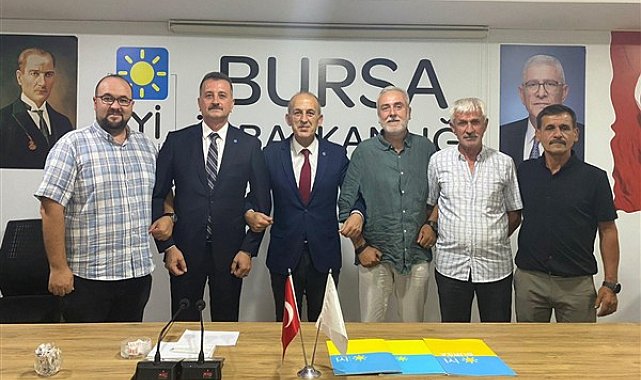 İYİ Parti İznik İlçe Başkanlığı’nda birlik ve gelecek mesajı