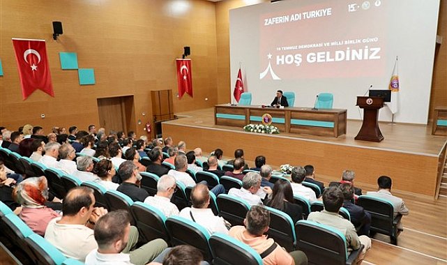 Ordu'da 15 Temmuz Demokrasi ve Milli Birlik Günü Anma Programı yapıldı