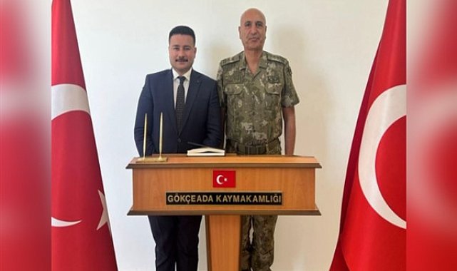2. Kolordu Komutanı Yaldız'dan Gökçeada'ya ziyaret