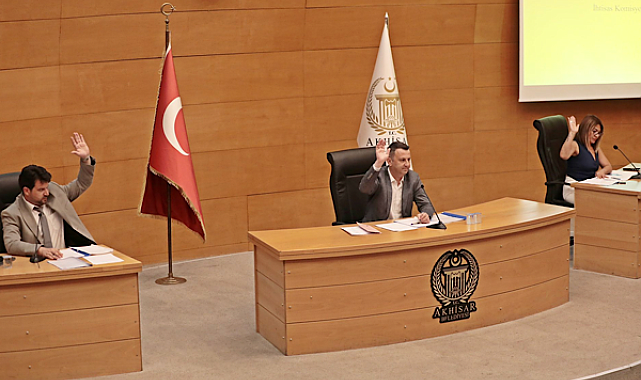 Akhisar Belediyesi Ağustos Ayı Olağan Meclisi toplantısı gerçekleştirildi