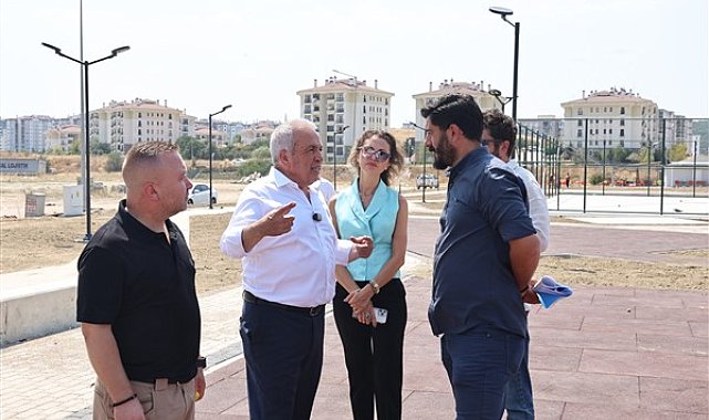 Balkan Mahallesi’ndeki park açılış için gün sayıyor