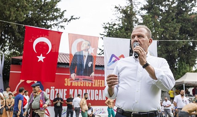 Başkan Seçer, 30 Ağustos kapsamında düzenlenen ‘Gözne Karakucak Güreşleri'ni izledi