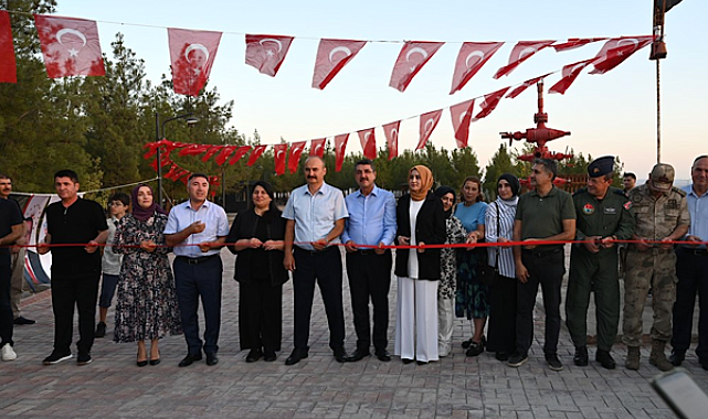 Batman’da Necat Nasıroğlu Ormanı peyzaj ve yürüyüş yolu projesi tamamlandı