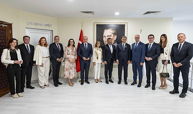 Bosna-Hersek heyeti Başkan Tugay’ı ziyaret etti