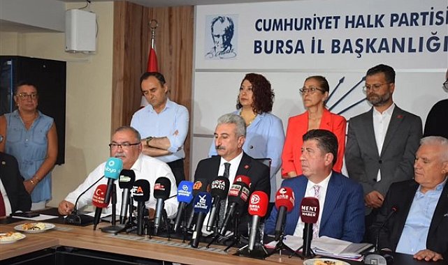 CHP'den Bursa'da saha çalışması toplantısı