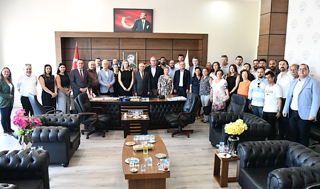 CHP heyetinden Keşan Belediye Başkanı Özcan’a ziyaret