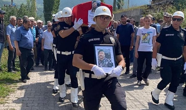Emekli Polis Memuru İlim Canbay son yolculuğuna uğurlandı